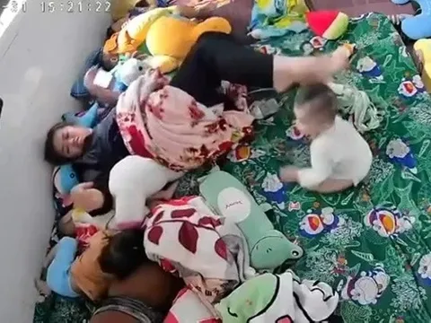 Phẫn nộ clip bảo mẫu liên tục tát vào đầu, mặt bé gái khoảng 1 tuổi ở Tiền Giang: Công an vào cuộc