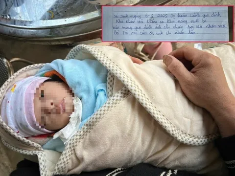 Bé gái sơ sinh bị bỏ rơi kèm bức thư tay 40 chữ: Những tấm lòng trắc ẩn sau tiếng khóc vỡ lòng