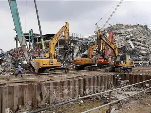 Động đất tại Myanmar: Thái Lan dự kiến công tác dọn dẹp khoảng 2 tháng