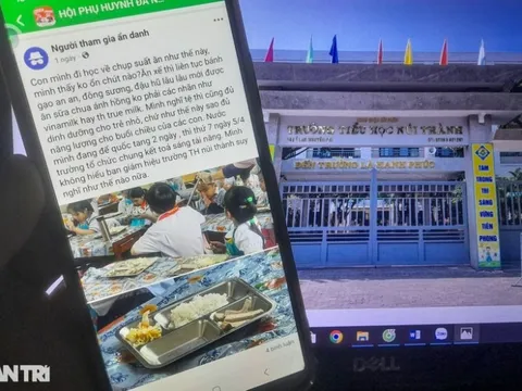 Vụ suất cơm "lèo tèo vài lát chả" gây xôn xao ở Đà Nẵng: Nữ hiệu trưởng cung cấp thông tin "đắt giá"