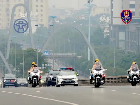 Hà Nội phân luồng giao thông phục vụ đoàn khách quốc tế thăm Việt Nam