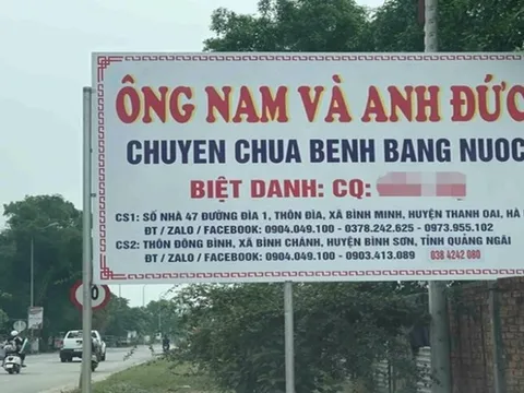 Động thái mới nhất liên quan "thần y" chữa bệnh hiểm nghèo bằng nước
