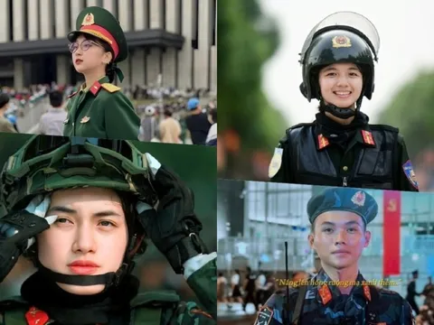 Những hình ảnh ấn tượng về các chiến sĩ tham gia lễ diễu binh kỷ niệm 50 năm ngày giải phóng miền Nam