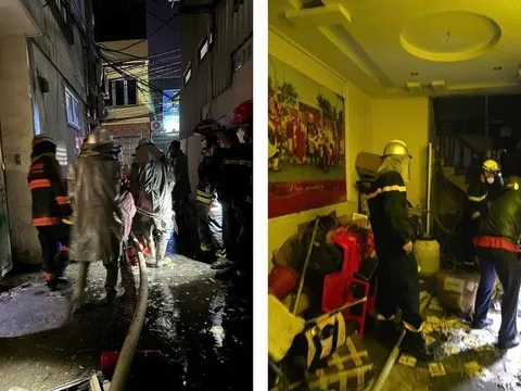 Hiện trường vụ cháy nhà trong ngõ sâu ở Hà Nội, 3 người thiệt mạng