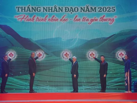 Phát động Tháng Nhân đạo năm 2025 cấp quốc gia