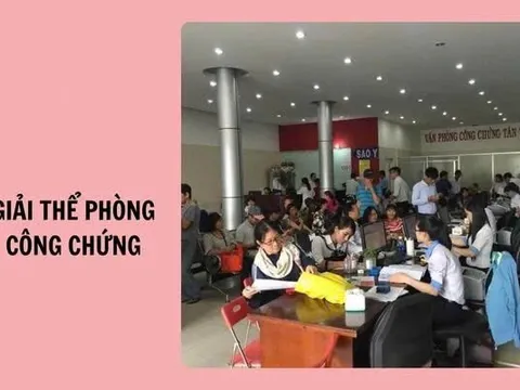 Lộ trình hoàn thành việc chuyển đổi, giải thể các Phòng công chứng