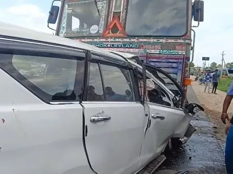 Hiện trường vụ tai nạn thảm khốc, 6 người thiệt mạng trên cao tốc