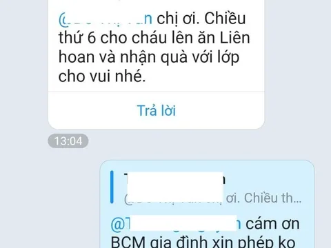 Đăng tin nhắn trong group chat lớp, mẹ Việt bị cõi mạng chỉ trích vì từ chối cho con nhận phần thưởng cuối năm