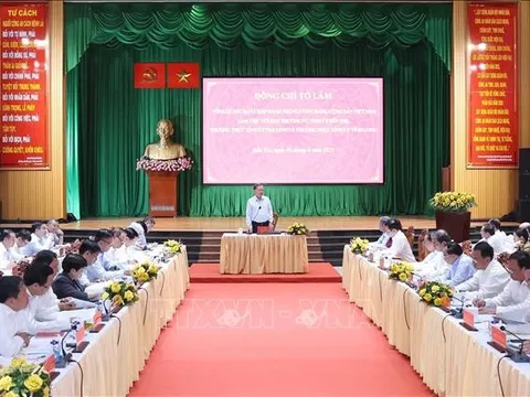 Tổng Bí thư Tô Lâm: Hợp nhất Vĩnh Long, Bến Tre và Trà Vinh là một lựa chọn có tính đột phá