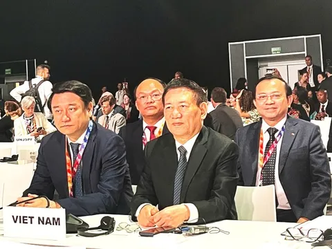 Phó Thủ tướng Hồ Đức Phớc dự Phiên khai mạc FfD4