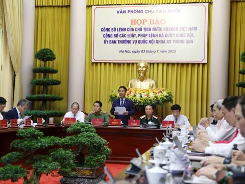 Công bố Lệnh của Chủ tịch nước về 15 luật, 1 pháp lệnh vừa được thông qua