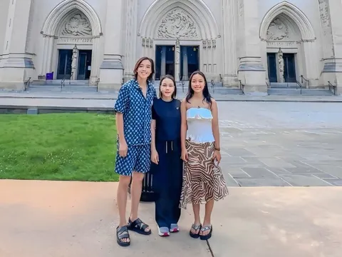 Chồng giáo sư bị nói "kỳ" khi mặc đồ ngủ đi chơi ở trời Tây, Việt Hương lên tiếng đáp trả