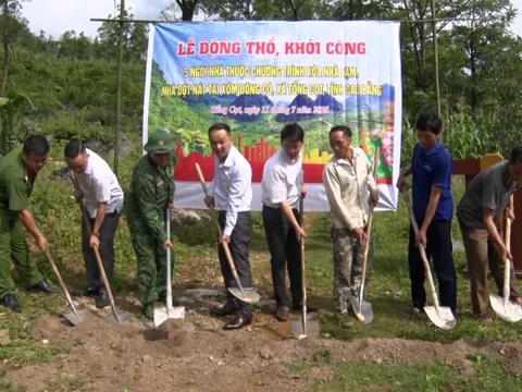 Cao Bằng: ‘Vượt nắng, thắng mưa’ để hoàn thành xóa nhà tạm