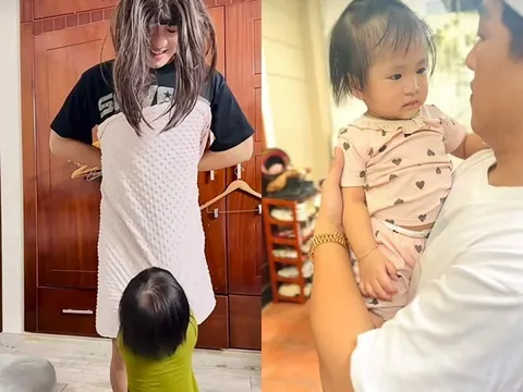 Con gái Thanh Trúc cứ gặp bố là quên cả mẹ, Châu Khải Phong "đòi danh phận" sau thời gian bị vợ giấu kín