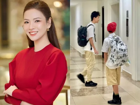 BTV Đan Lê thông báo "làm mẹ lần nữa", nói 2 con trai sinh với chồng đạo diễn nay "bướng bỉnh, khó đoán"