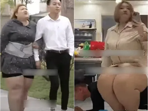 Ông chồng bế vợ nặng 240kg sau sinh khiến dân tình trầm trồ