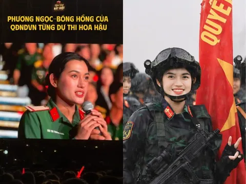 Nữ MC là Hạ sĩ hiếm hoi tham gia diễu binh 2/9: Từng thi Hoa hậu Việt Nam, viết đơn tình nguyện nhập ngũ