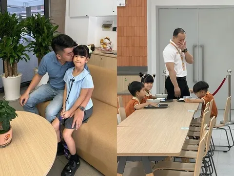 Những ông bố nổi tiếng đưa con gái nhập học: Chồng Lê Phương căng thẳng thấy rõ, con trai Bầu Hiển chuẩn phong thái Chủ tịch