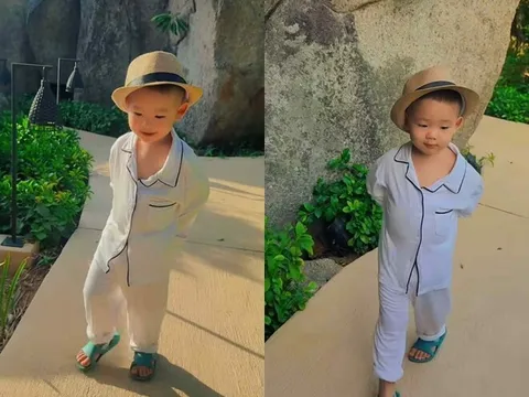 Sao Việt 24h: Con trai Minh Hằng thần thái như "công tử Bạc Liêu" đi thăm ruộng, khiến mẹ ruột phải trêu ghẹo