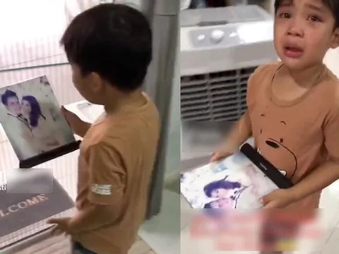 "Sao bố lại ngoại tình, chụp ảnh cưới với người phụ nữ khác?", câu hỏi của con trai khiến bố bật cười khi biết lý do