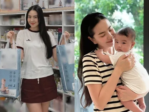 MC Mai Ngọc thừa nhận "to tay" khi làm mẹ bỉm sữa, khoe quý tử mới 4 tháng nhưng cân nặng gần bằng bé 7 tháng