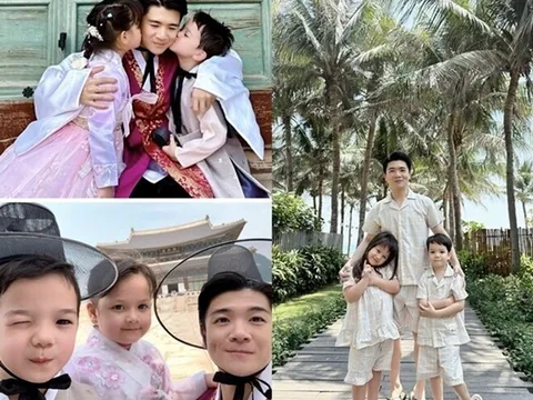 Sao Việt 24h: Cháu đích tôn của Bầu Hiển làm được động tác điệu nghệ, Đỗ Mỹ Linh nhìn sang con gái mình mà "ghen tị"