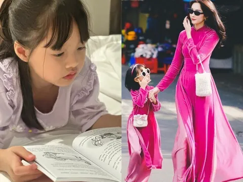 Hoa hậu Đặng Thu Thảo khoe "bình rượu mơ" chăm học tập, tiểu thư hào môn hưởng nguyên nét đẹp "thần tiên tỷ tỷ" từ mẹ