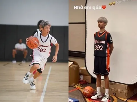 Con sao Việt trên sân bóng rổ: Quý tử của Lệ Quyên sang Mỹ thi đấu, ái nữ nhà Quyền Linh đúng chuẩn nữ thần