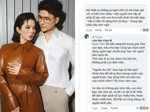 Bị nói yêu Lệ Quyên "vì tiền thì càng khổ và nhục", Lâm Bảo Châu đanh thép đáp trả