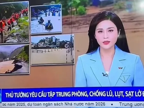 BTV Thời sự Minh Trang lên tiếng về sự cố "nói nhịu" trong bản tin bão lụt, MC Mai Ngọc gặp tình huống "đáng sợ"