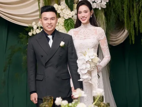 "Cô dâu nghìn tỷ" Đỗ Thị Hà được chồng thiếu gia lái siêu xe rước về dinh, làm lễ cưới lớn nhất Quảng Trị