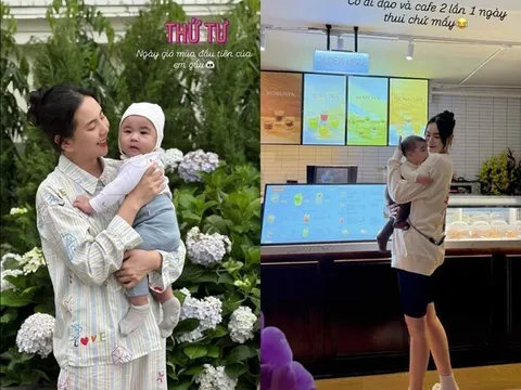 Sao Việt 24h: MC Mai Ngọc tận hưởng cuộc sống mẹ bỉm sữa thảnh thơi trong "lâu đài" nhà chồng tại Bắc Ninh