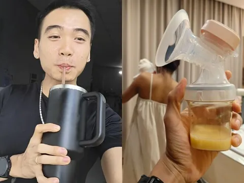 Chồng H'Hen Niê lấy sữa của vợ pha cà phê mời bạn bè, nàng hậu thông báo sữa đó con đã ngậm rồi