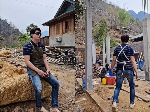 "Tổng tài" nhà giàu gây sốt trên VTV ngoài đời là người Mường, đang xây cơ ngơi bề thế giữa núi rừng