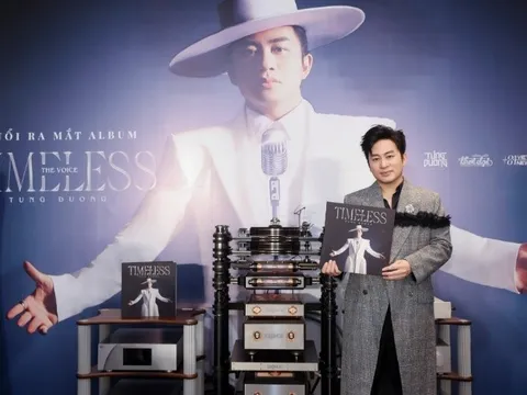 Tùng Dương ra mắt đĩa than "The Voice - Timeless", tuyên bố AI không thể là linh hồn của âm nhạc