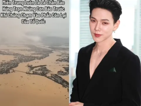 Diễn viên Thái Lan gây xúc động khi chia sẻ video lũ lụt tại Việt Nam: Nam thần cao 1m8, từng làm bồi bàn kiếm sống