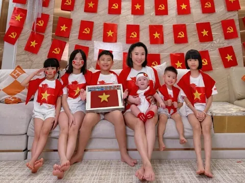 Mỹ nhân Hà Nội 9 năm đẻ liên tiếp 6 con dù mắc bệnh khó sinh, 37 tuổi làm mẹ đơn thân đẹp mơn mởn