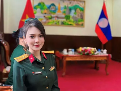 Nữ nghệ sĩ Việt gây chú ý khi mang "Cô Đôi Thượng Ngàn" sang Lào biểu diễn