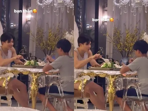 Lệ Quyên tiết lộ khung cảnh riêng tư của con trai riêng và Lâm Bảo Châu, được tình trẻ kém 12 tuổi chiều chuộng "cười tít mắt"