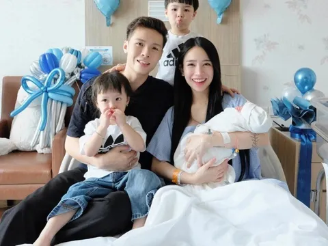 Hot girl Việt 4 con đến sân bóng cổ vũ chồng: Bầu 4 lần trong 6 năm, dáng nuột bất chấp cam thường