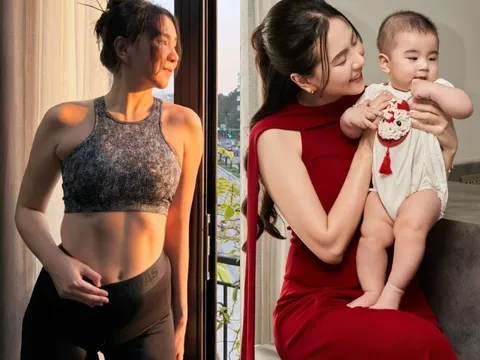 Mai Ngọc khoe "tin vui" sau 8 tháng sinh quý tử, qua sinh nở da mượt dáng xinh xứng danh MC đẹp nhất VTV