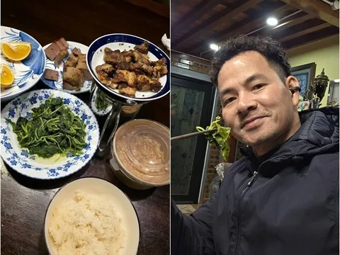 NSND Xuân Bắc khoe bữa cơm nguội và nói "không ăn là mình tồi", còn nghi Bi Béo ăn thừa