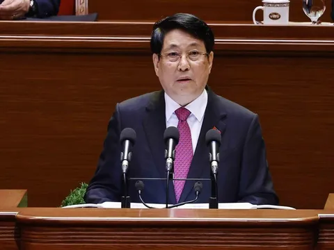 Khai mạc Đại hội XIV: Toàn văn Diễn văn khai mạc do Chủ tịch nước Lương Cường trình bày