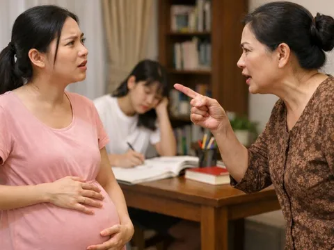 Mẹ chồng bắt con dâu về ngoại ở cữ để em chồng tập trung học bài, ngày cô rời đi cả nhà nhận kết đắng