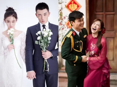 Hôn nhân của tình địch Phạm Băng Băng giống hệt Hòa Minzy: Cùng là mỹ nữ - quân nhân, bén duyên từ show truyền hình