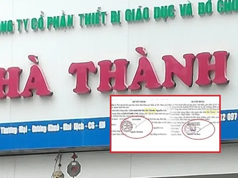 Công ty Cổ phần Thiết bị Giáo dục và Đồ chơi Hà Thành và những gói thầu siêu tiết kiệm