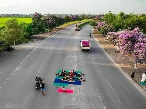 Nằm giữa đường tập yoga: “Xử phạt hành chính vẫn còn nhẹ”