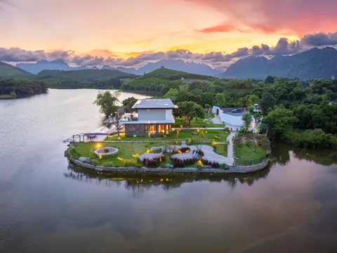 Đắm chìm trong không gian xanh của Balu Villas Lạc Thuỷ với view panorama “đẹp từng centimet”