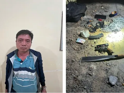Bắt Chủ tịch Hội nông dân xã mang súng cướp tài sản nhà Phó Chủ tịch HĐND tỉnh