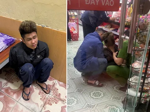 Bắt nam thanh niên cướp khay tiền của nhân viên Winmart